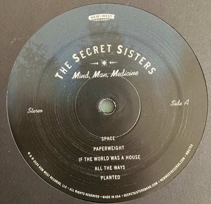 The Secret Sisters - Mind, Man, Medicine | Mint (M) Mint (M) - FOLK *SEALED*
