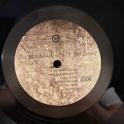 The Mountain Goats - Get Lonely | Mint (M) Mint (M) - FOLK *SEALED*