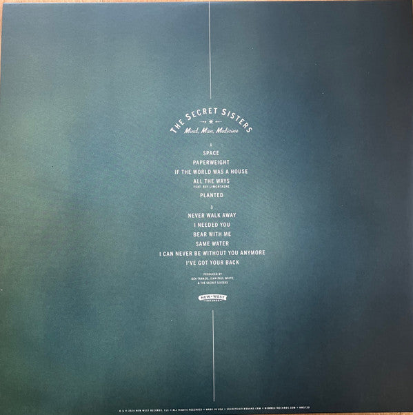 The Secret Sisters - Mind, Man, Medicine | Mint (M) Mint (M) - FOLK *SEALED*