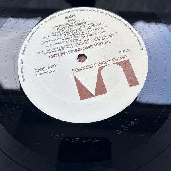 The Late Great Townes Van Zandt (VINYL) | Mint (M) Mint (M) - FOLK *SEALED*