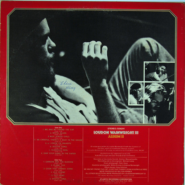 Loudon Wainwright III - Album II | Excellent (EX) Excellent (EX) - FOLK / USED *EXCELLENT+*