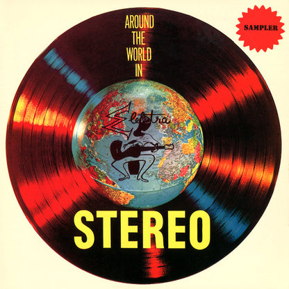 Various - Around The World In Stereo (VINYL) | Excellent+ (EX+) Excellent+ (EX+) - FOLK / USED *EXCELLENT+*