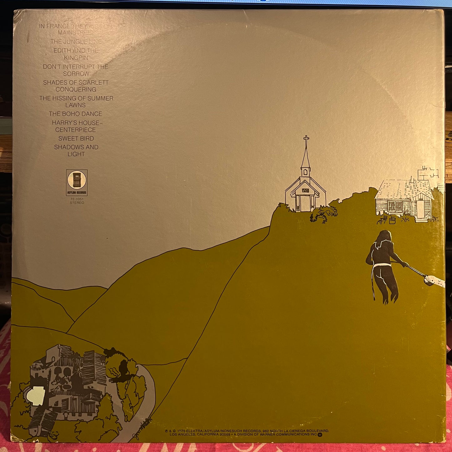 Joni Mitchell - The Hissing Of Summer Lawns *CTH* | Excellent (EX) Excellent (EX) - FOLK / USED *EXCELLENT+*