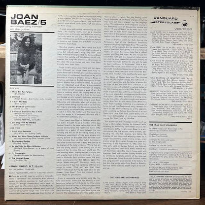 5 (VINYL) | Excellent+ (EX+) Near Mint- (NM-) - FOLK / USED *EXCELLENT+*