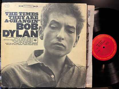 Bob Dylan - The Times They Are A-Changin' (VINYL LP) | Excellent+ (EX+) Very Good Plus (VG+) - FOLK / USED *EXCELLENT+*