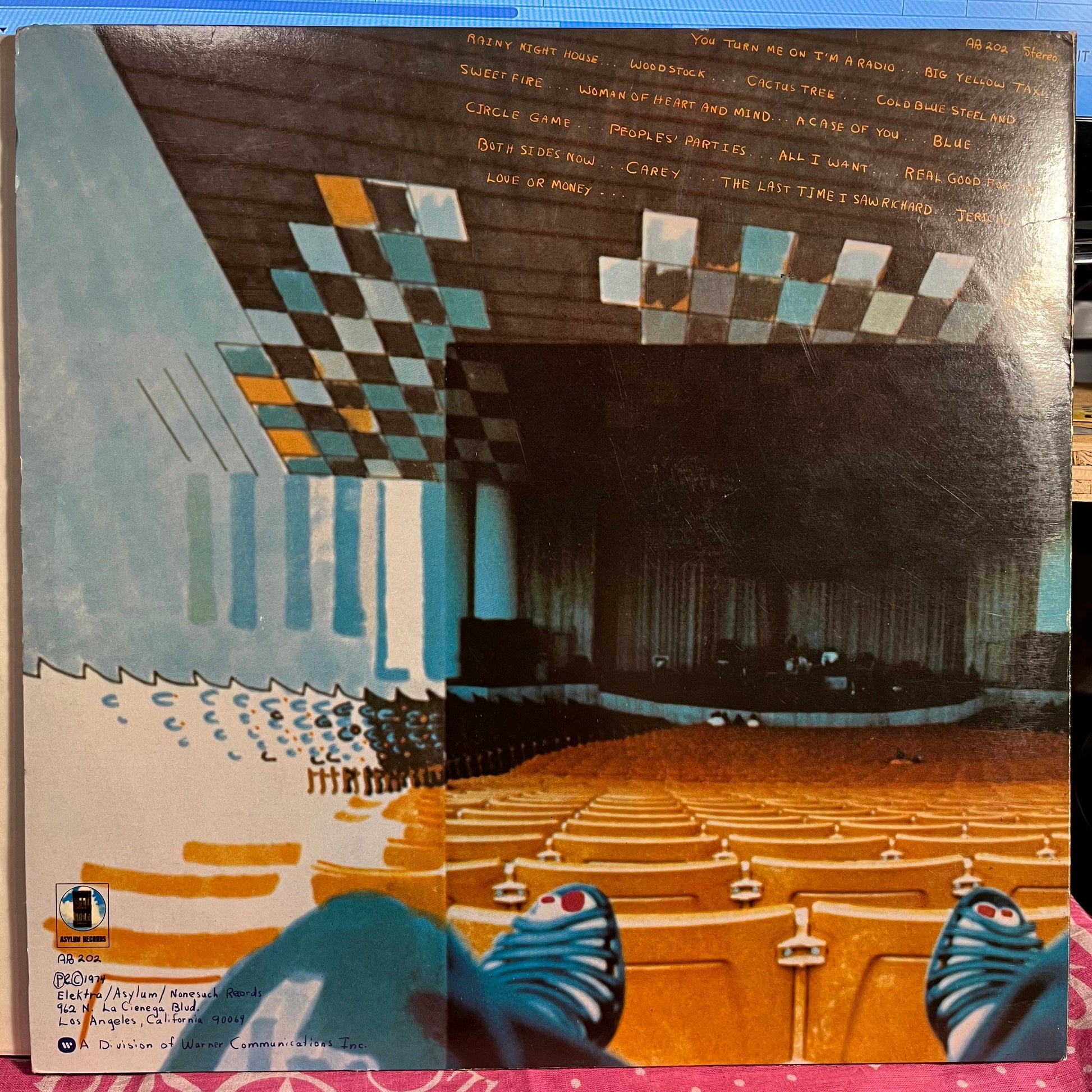 Joni Mitchell - Miles Of Aisles *TERRE HAUTE* | Excellent (EX) Excellent (EX) - FOLK / USED *EXCELLENT+*