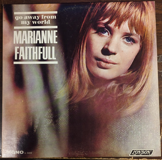 Marianne Faithfull - Go Away From My World *MONO* | Excellent (EX) Near Mint (NM) - FOLK / USED *EXCELLENT+*