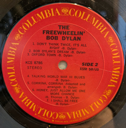 The Freewheelin' Bob Dylan (VINYL) | Excellent+ (EX+) Very Good Plus (VG+) - FOLK / USED *EXCELLENT+*