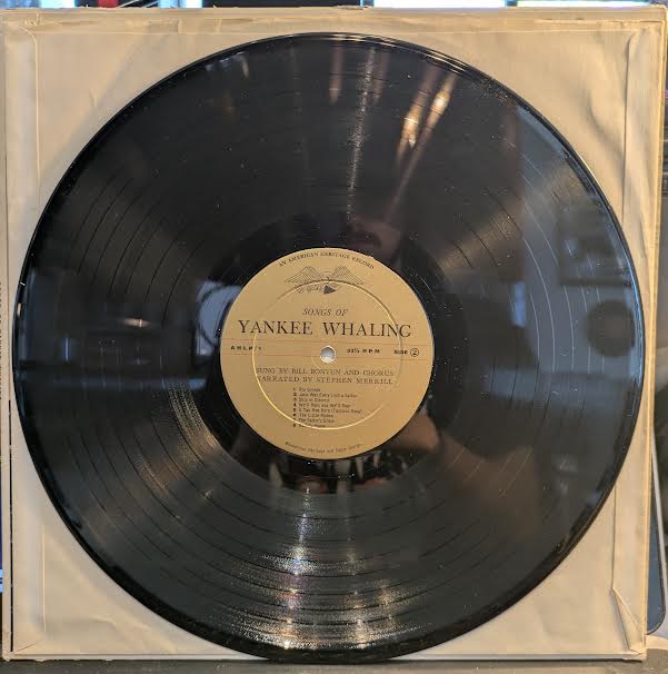 Songs Of Yankee Whaling (VINYL) | Excellent+ (EX+) Excellent (EX) - FOLK / USED *EXCELLENT+*