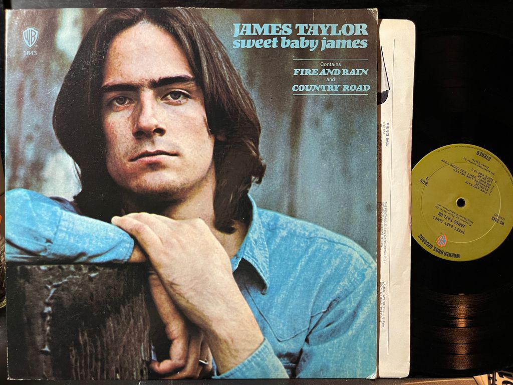 James Taylor (2) - Sweet Baby James (VINYL) | Excellent+ (EX+) Excellent+ (EX+) - FOLK / USED *EXCELLENT+*