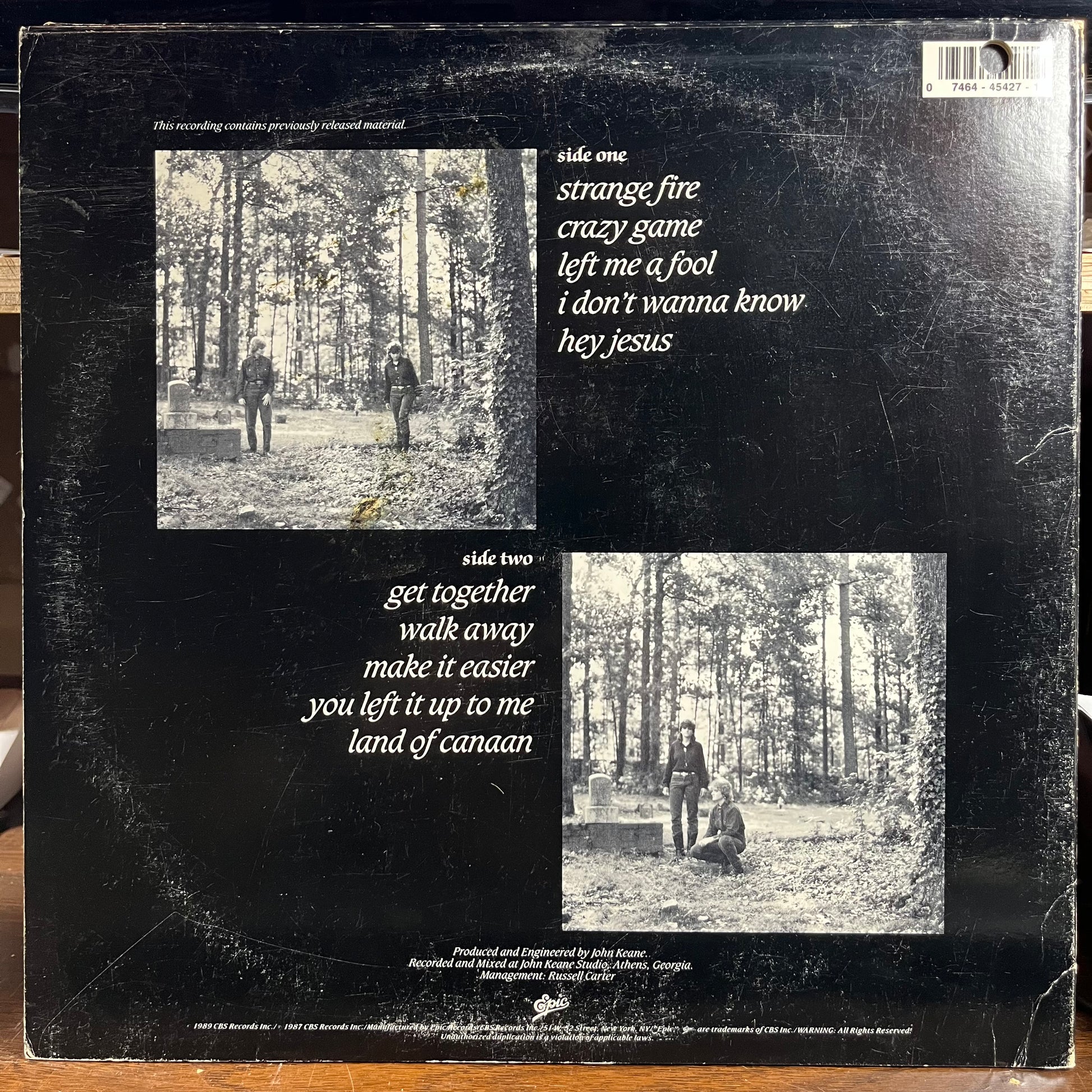 Strange Fire (LP) | Excellent+ (EX+) Very Good (VG) - FOLK / USED *EXCELLENT+*