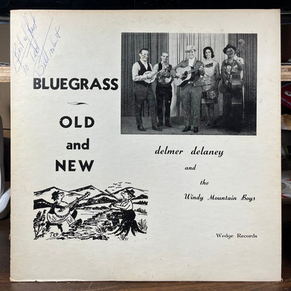 Bluegrass Old And New *SIGNED BY BILL TOLBERT* | Excellent+ (EX+) Excellent (EX) - FOLK / USED *EXCELLENT+*