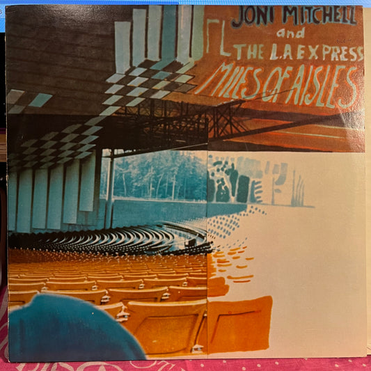 Joni Mitchell - Miles Of Aisles *TERRE HAUTE* | Excellent (EX) Excellent (EX) - FOLK / USED *EXCELLENT+*