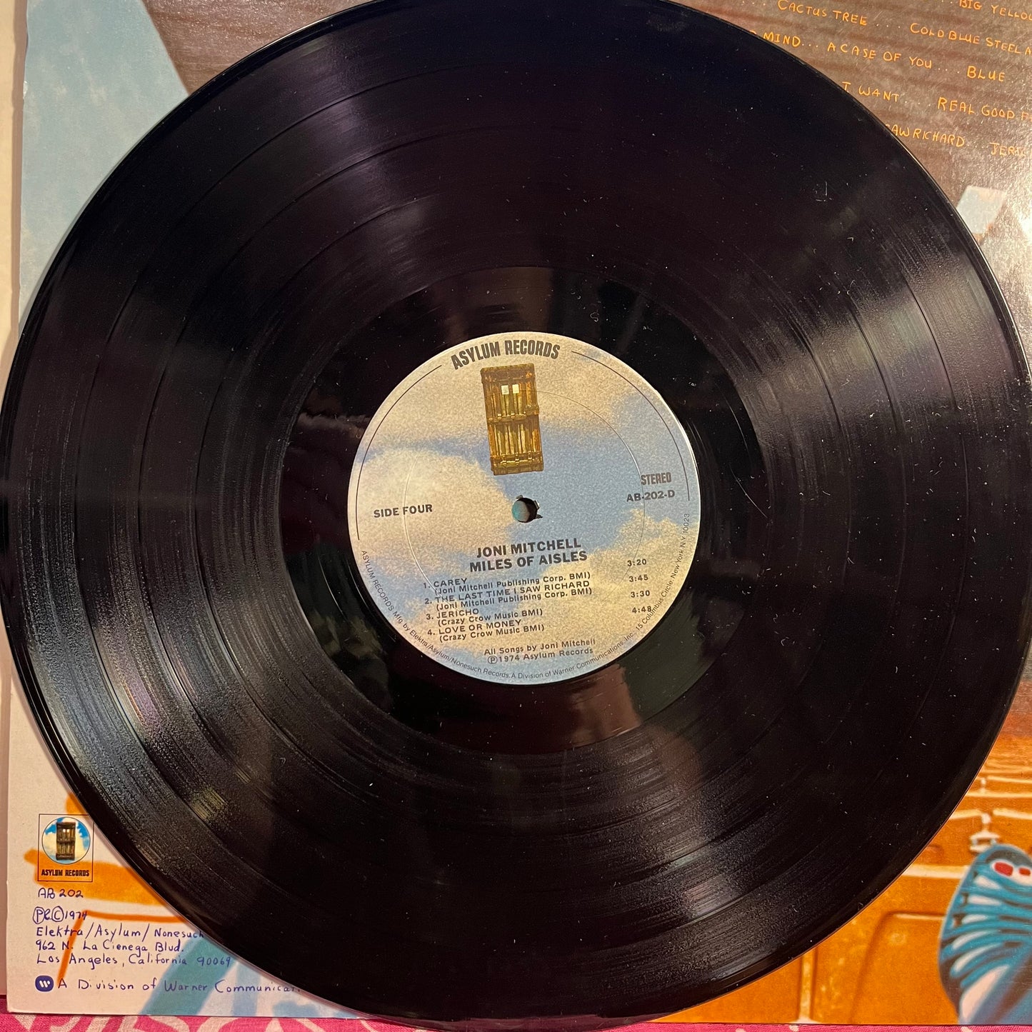 Joni Mitchell - Miles Of Aisles *TERRE HAUTE* | Excellent (EX) Excellent (EX) - FOLK / USED *EXCELLENT+*