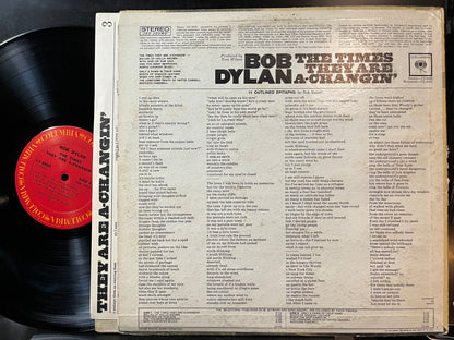 Bob Dylan - The Times They Are A-Changin' (VINYL LP) | Excellent+ (EX+) Very Good Plus (VG+) - FOLK / USED *EXCELLENT+*