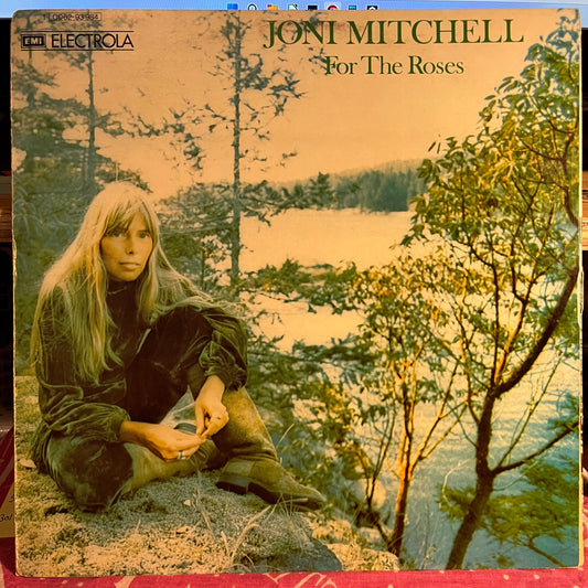 Joni Mitchell - For The Roses *GERMANY* | Excellent (EX) Excellent (EX) - FOLK / USED *EXCELLENT+*