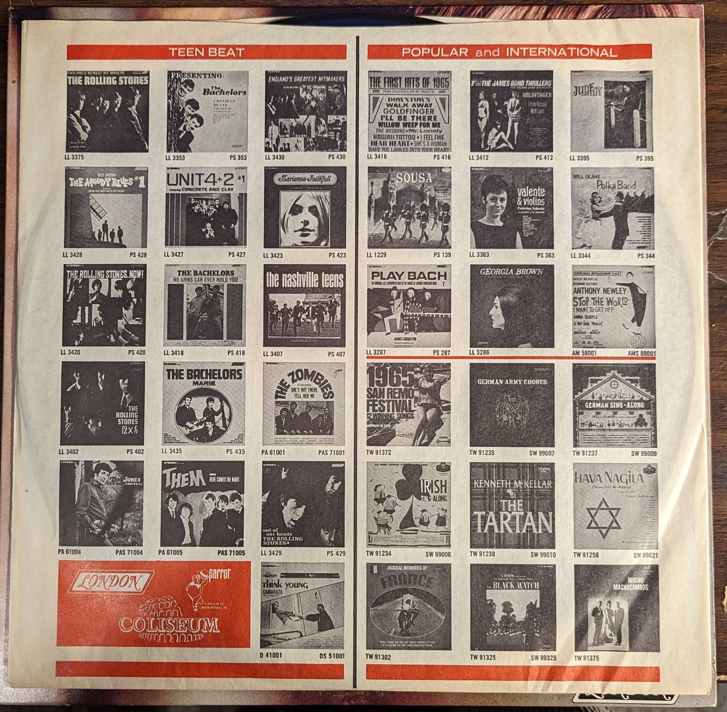 Marianne Faithfull - Go Away From My World *MONO* | Excellent (EX) Near Mint (NM) - FOLK / USED *EXCELLENT+*