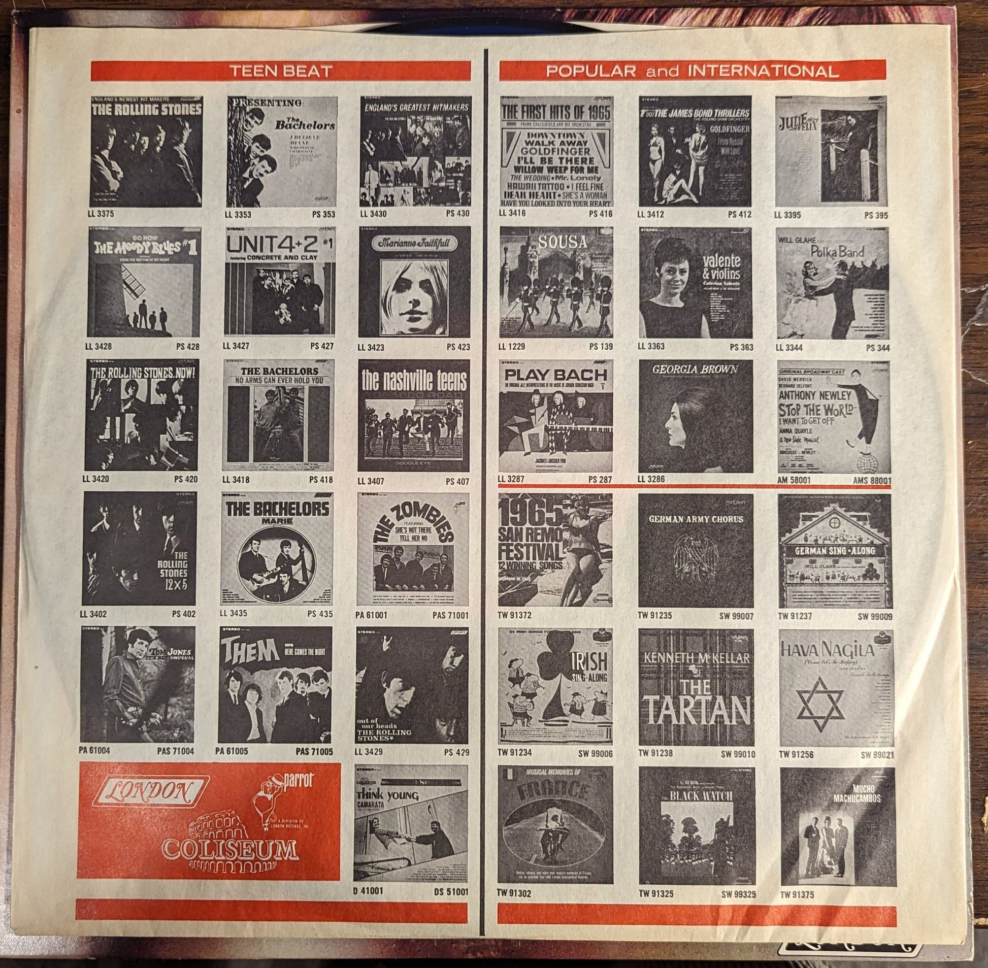 Marianne Faithfull - Go Away From My World *MONO* | Excellent (EX) Near Mint (NM) - FOLK / USED *EXCELLENT+*