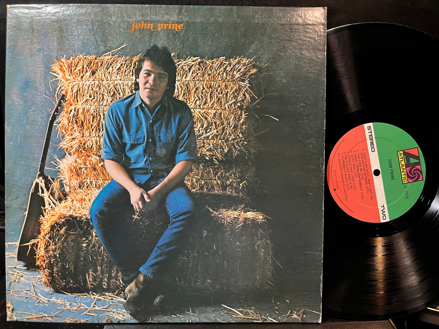 John Prine - John Prine (VINYL LP ATLANTIC SD 19156 1978) | USED Excellent (EX) Near Mint- (NM-) - FOLK / USED *EXCELLENT*
