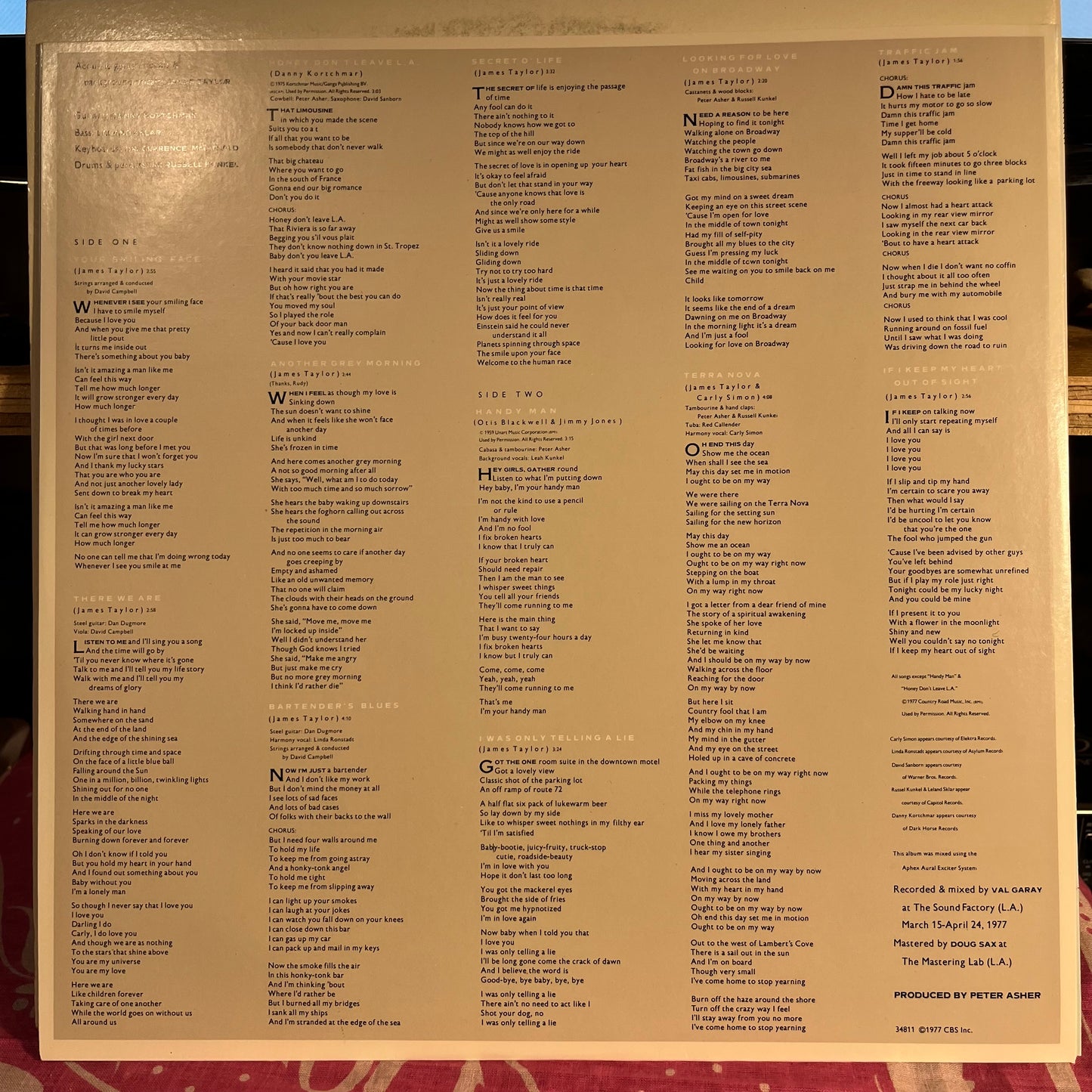James Taylor (2) - JT | Excellent (EX) Near Mint (NM) - FOLK / USED *EXCELLENT*