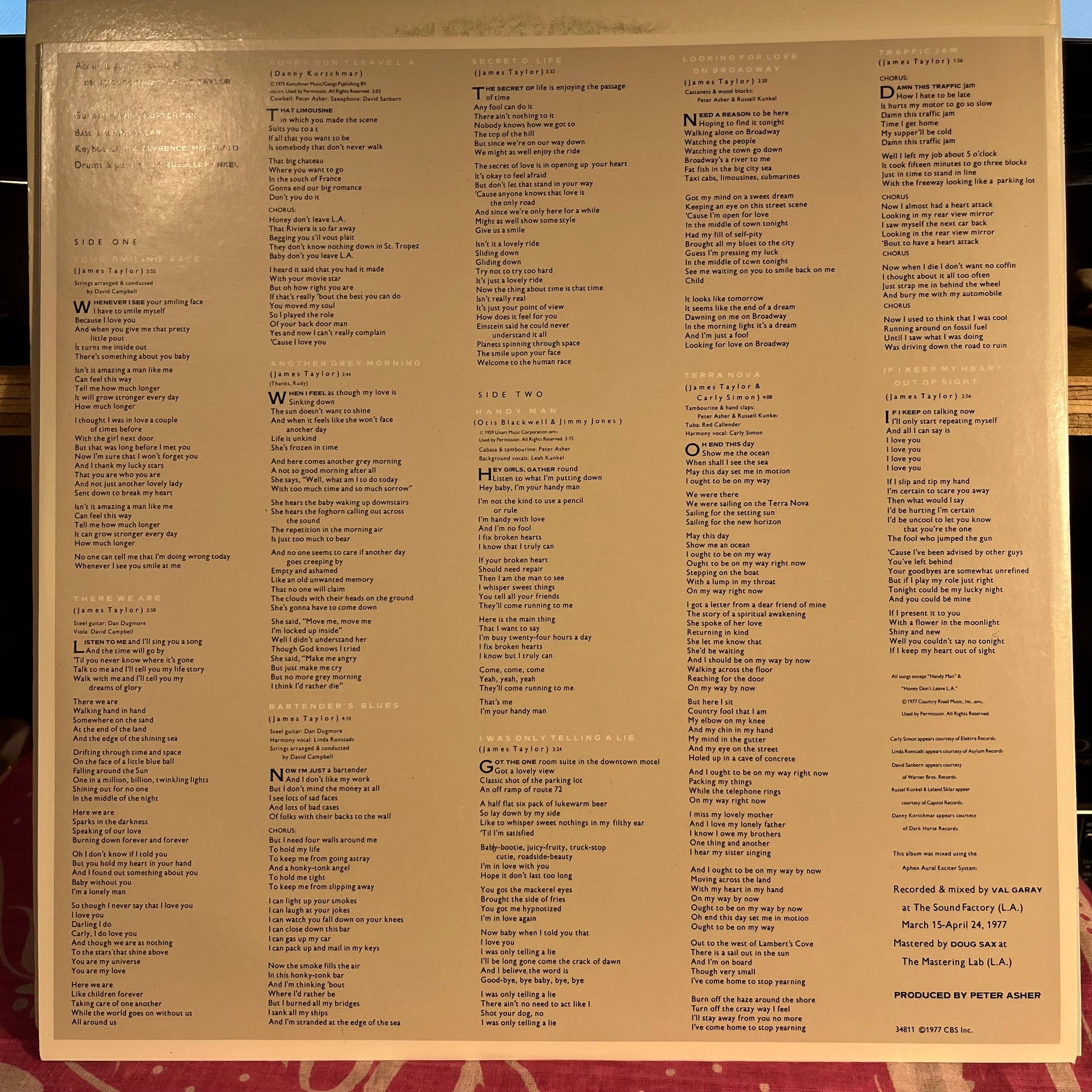 James Taylor (2) - JT | Excellent (EX) Near Mint (NM) - FOLK / USED *EXCELLENT*