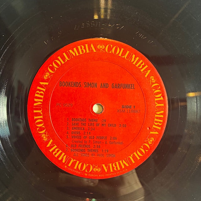 Bookends (VINYL) | Excellent (EX) Very Good Plus (VG+) - FOLK / USED *EXCELLENT*