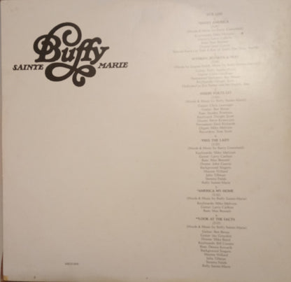 Buffy Sainte-Marie - Sweet America | Excellent (EX) Very Good Plus (VG+) - FOLK / USED *EXCELLENT*