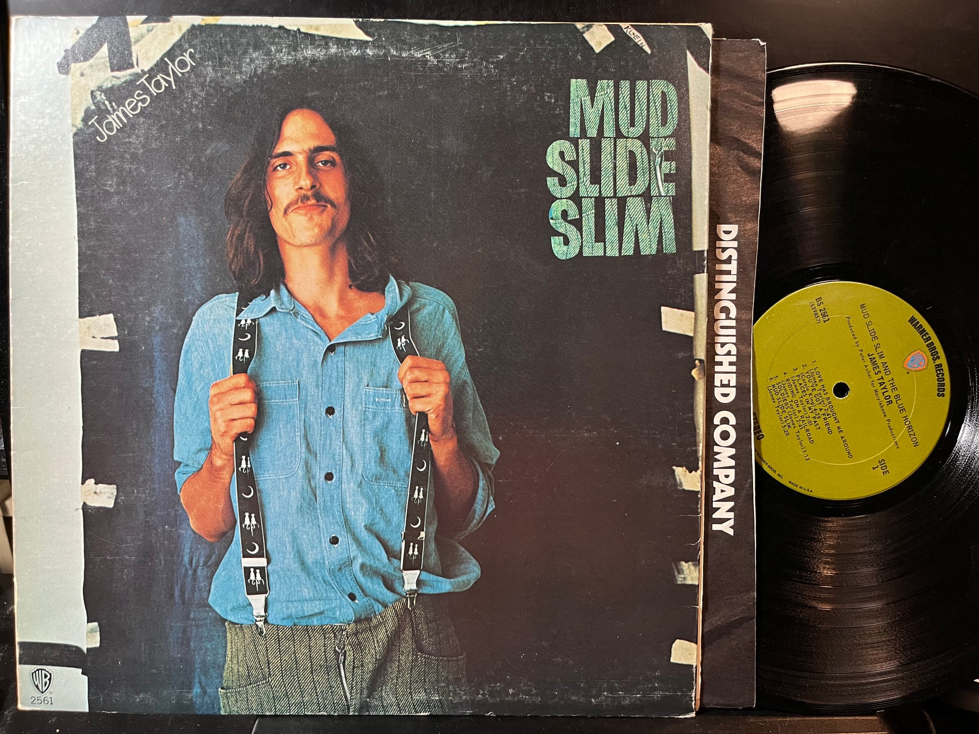 James Taylor - Mud Slide Slim And The Blue Horizon (VINYL LP WARNER BROS. BS 2561 1971) | Excellent (EX) Excellent (EX) - FOLK / USED *EXCELLENT*