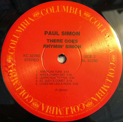 Paul Simon - There Goes Rhymin' Simon *NUMBERED/RSD* | Excellent (EX) Near Mint (NM) - FOLK / USED *EXCELLENT*