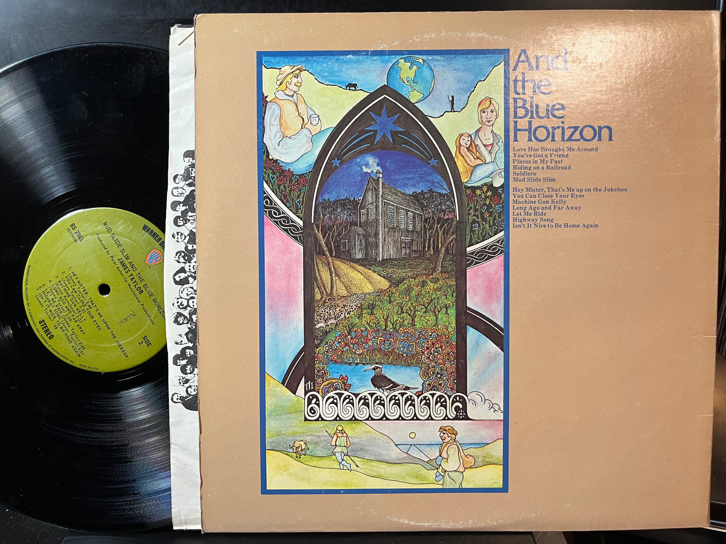 James Taylor - Mud Slide Slim And The Blue Horizon (VINYL LP WARNER BROS. BS 2561 1971) | Excellent (EX) Excellent (EX) - FOLK / USED *EXCELLENT*