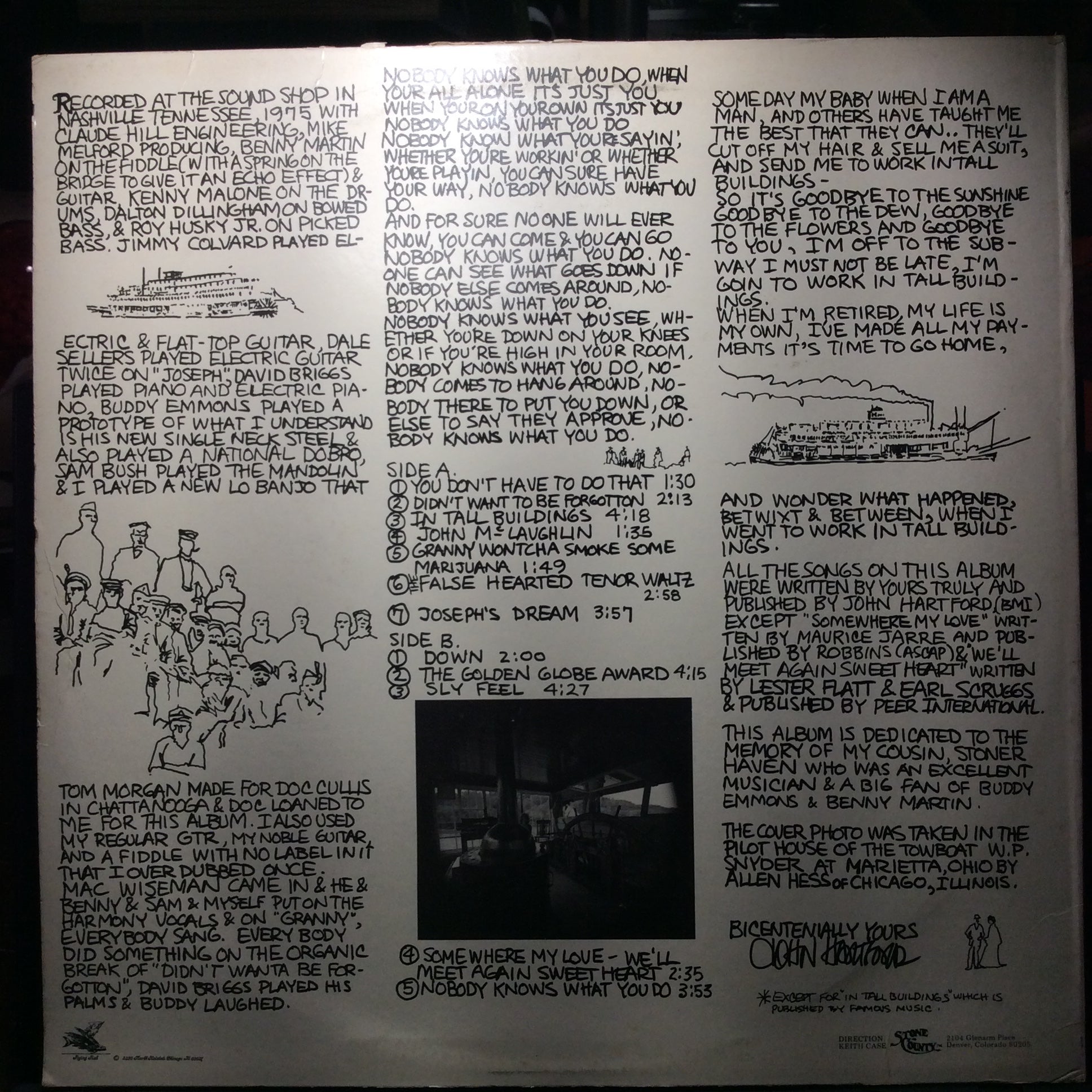 Nobody Knows What You Do (VINYL) | Excellent (EX) Very Good Plus (VG+) - FOLK / USED *EXCELLENT*