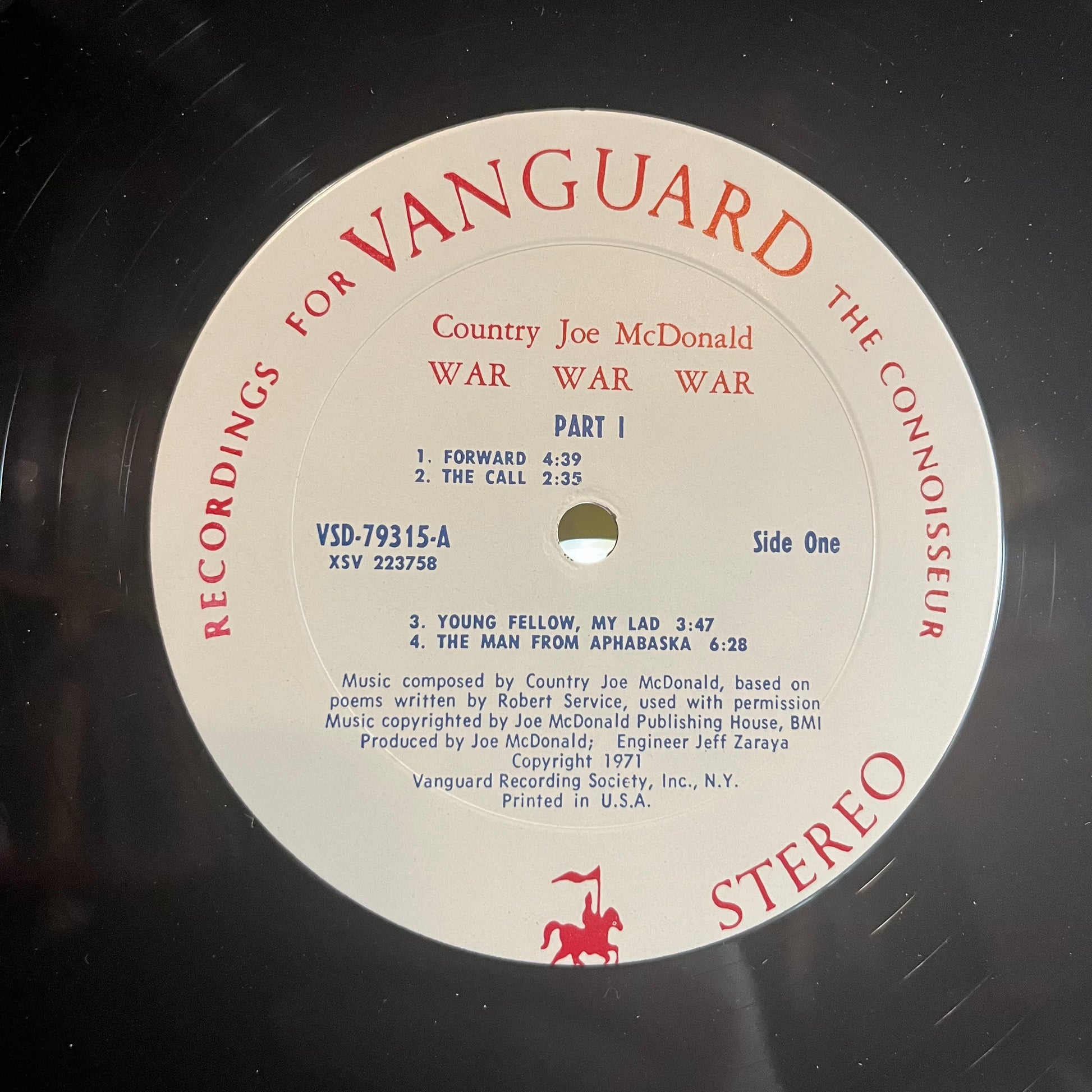 War War War (VINYL) | Near Mint- (NM-) Excellent+ (EX+) - FOLK / USED *NEAR MINT-*