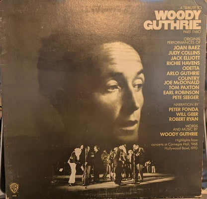 A Tribute To Woody Guthrie Part Two (VINYL) | Near Mint- (NM-) Very Good Plus (VG+) - FOLK / USED *NEAR MINT-*
