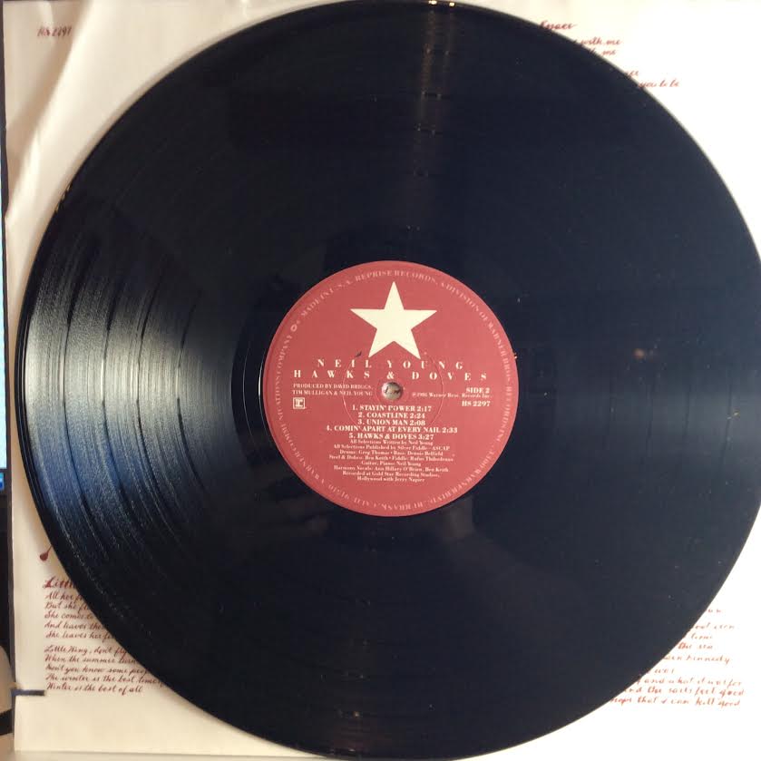 Hawks & Doves (VINYL) | Near Mint- (NM-) Excellent+ (EX+) - FOLK / USED *NEAR MINT-*