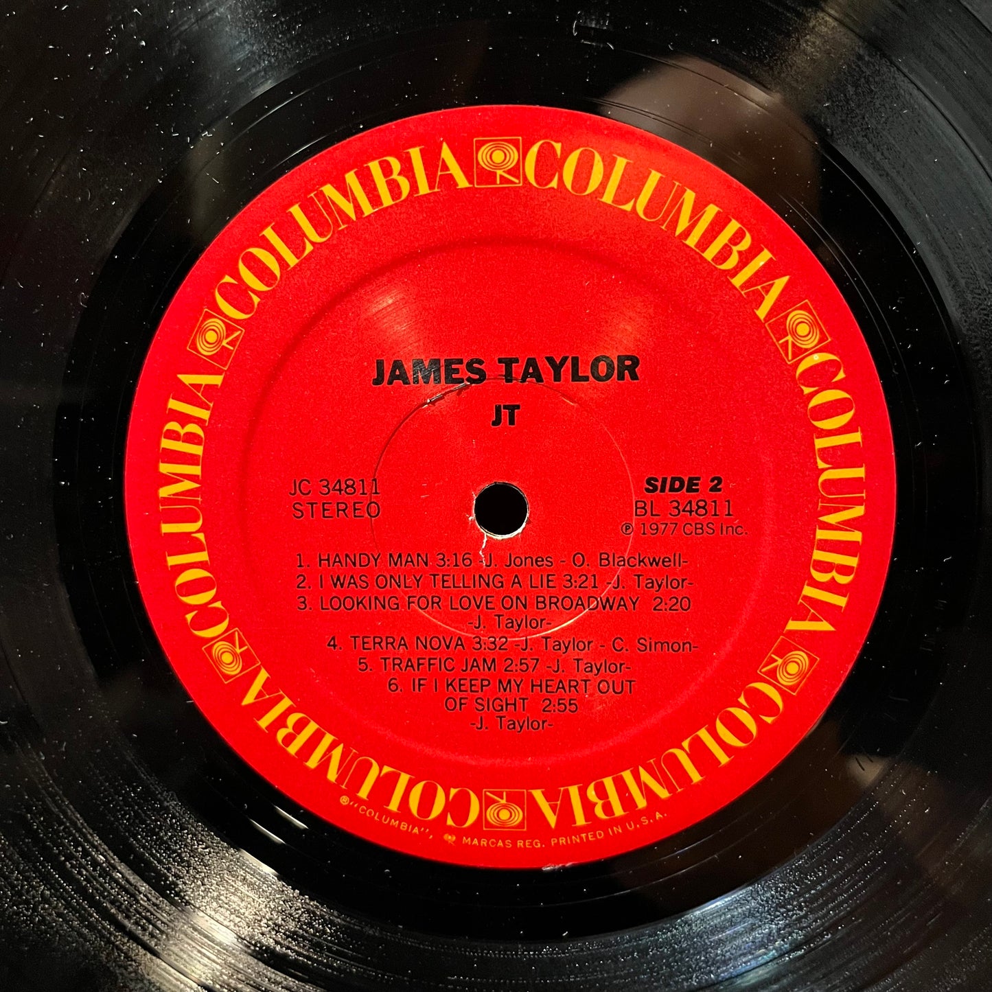 James Taylor - JT (VINYL LP) | USED - FOLK / USED *NEAR MINT-*