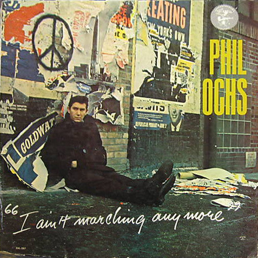 Phil Ochs - I Ain't Marching Anymore (VINYL LP ELEKTRA EKS- 7287 2010) | - FOLK / USED *NEAR MINT-*
