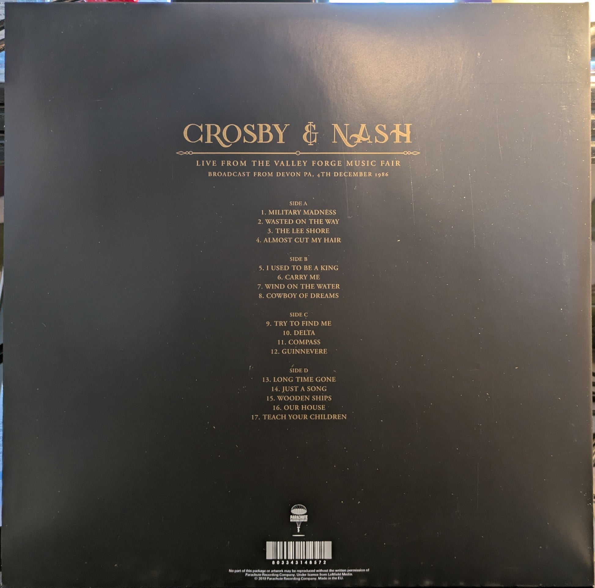 Live From The Valley Forge Music Fair (VINYL) | Near Mint (NM) Near Mint (NM) - FOLK / USED *NEAR MINT+*