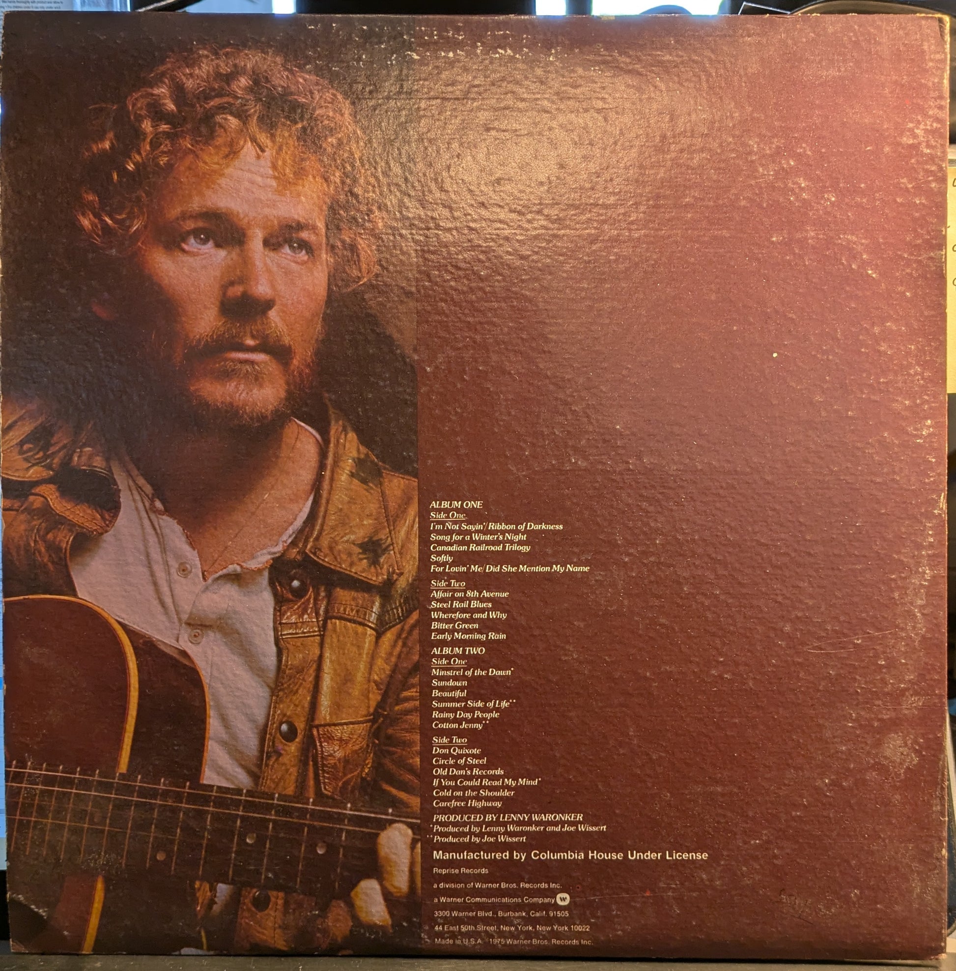 Gord's Gold (2xVINYL) | Near Mint (NM) Very Good Plus (VG+) - FOLK / USED *NEAR MINT-*
