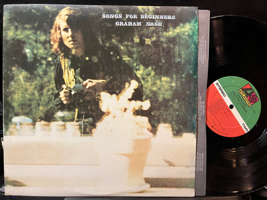 Graham Nash - Songs For Beginners (VINYL LP ATLANTIC SD 7204 1975) | Near Mint- (NM-) Near Mint (NM) - FOLK / USED *NEAR MINT-*