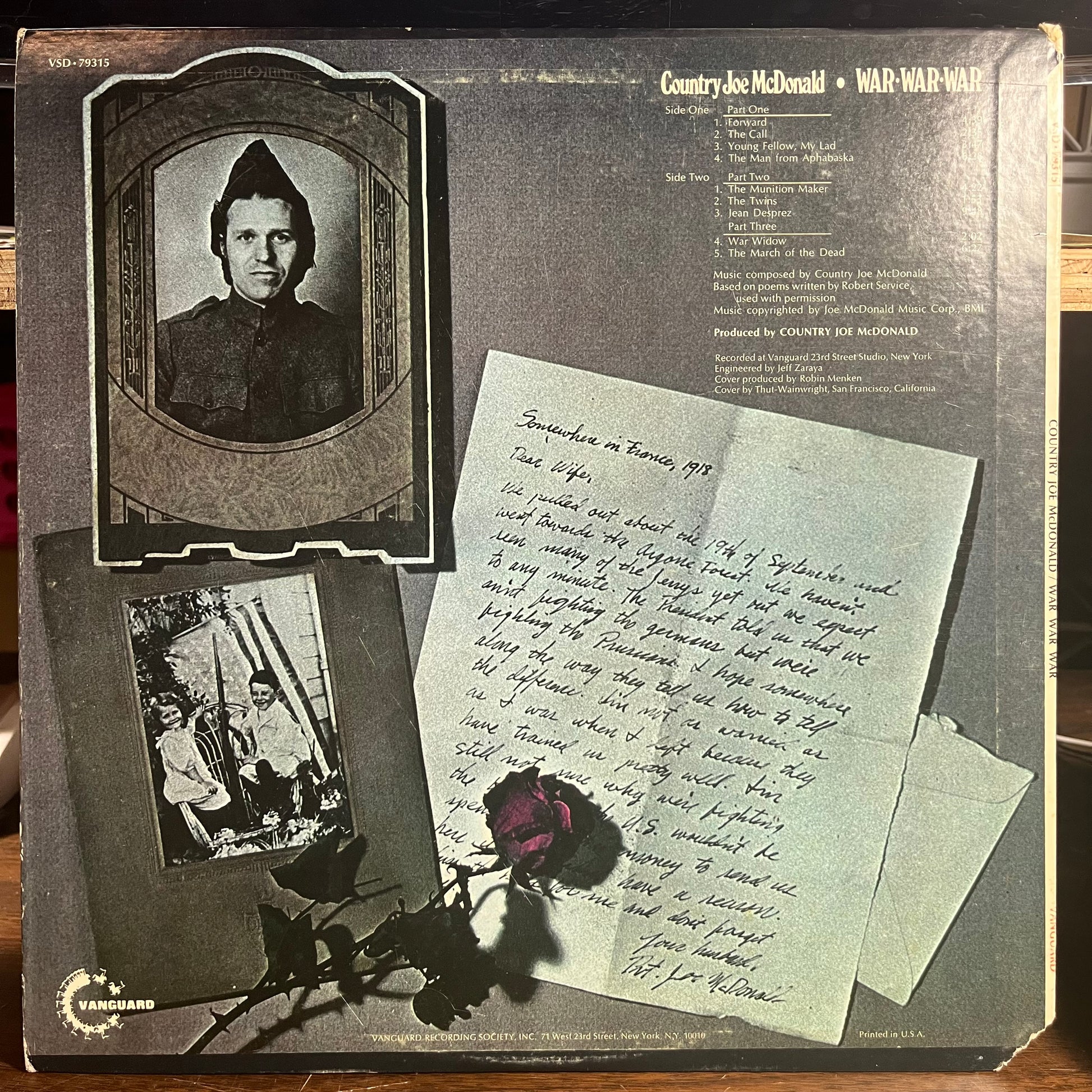 War War War (VINYL) | Near Mint- (NM-) Excellent+ (EX+) - FOLK / USED *NEAR MINT-*