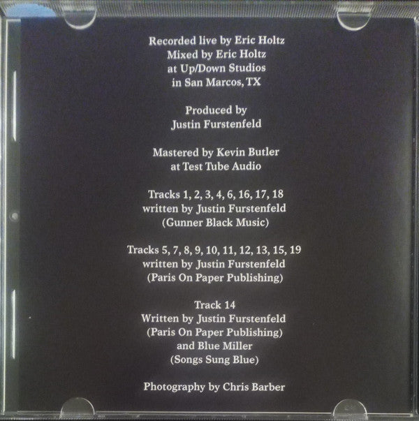 Justin Furstenfeld - Open Book Winter Album | Near Mint (NM) Near Mint (NM) - FOLK / USED *NEAR MINT/CD*