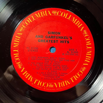 Simon And Garfunkel's Greatest Hits (VINYL) | Near Mint (NM) Near Mint (NM) - FOLK / USED *NEAR MINT*