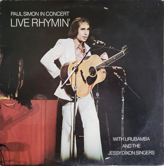 Paul Simon In Concert Live Rhymin' (VINYL) | Near Mint (NM) Near Mint (NM) - FOLK / USED *NEAR MINT*