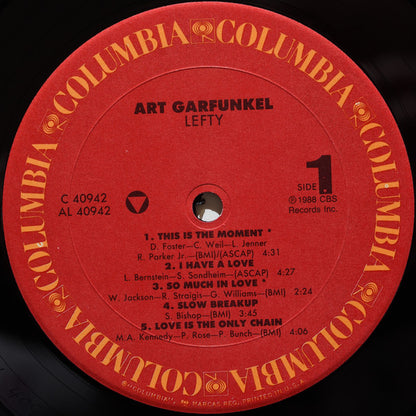 Art Garfunkel - Lefty | Near Mint (NM) Excellent (EX) - FOLK / USED *NEAR MINT*
