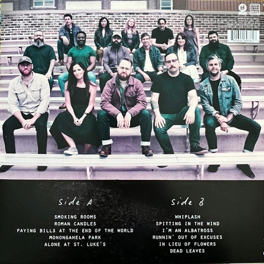 Aaron West And The Roaring Twenties - In Lieu Of Flowers (VINYL) *Purple & Black Pinwheel* | Near Mint (NM or M-) Near Mint (NM) - FOLK / USED *NEAR MINT*