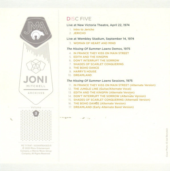 Archives – Volume 3: The Asylum Years (1972-1975) (5x CD BOX) | Near Mint (NM or M-) Excellent+ (EX+) - FOLK / USED *NEAR MINT*