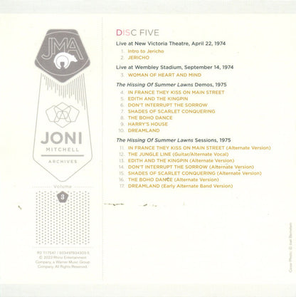 Archives – Volume 3: The Asylum Years (1972-1975) (5x CD BOX) | Near Mint (NM or M-) Excellent+ (EX+) - FOLK / USED *NEAR MINT*