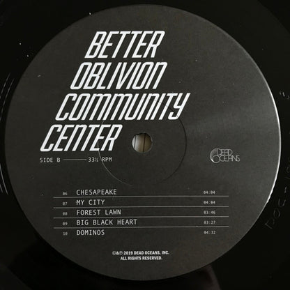 Better Oblivion Community Center (VINYL) | Near Mint (NM) Excellent (EX) - FOLK / USED *NEAR MINT*