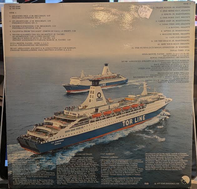 A Swedish Musical Odyssey (VINYL) | Near Mint (NM or M-) Near Mint (NM or M-) - FOLK / USED *NEAR MINT*