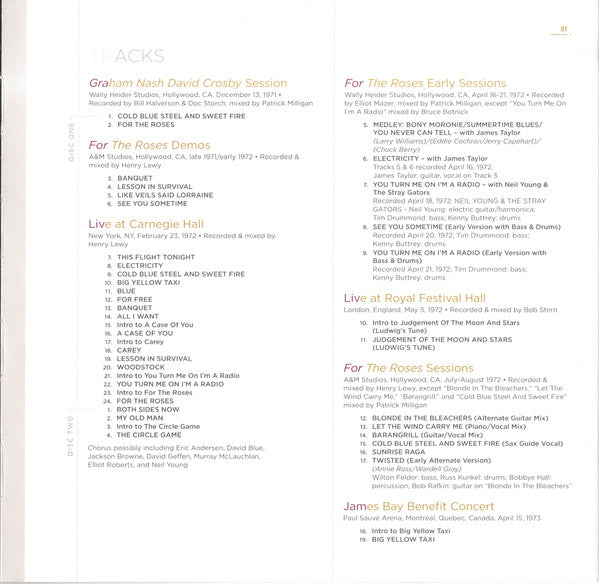 Archives – Volume 3: The Asylum Years (1972-1975) (5x CD BOX) | Near Mint (NM or M-) Excellent+ (EX+) - FOLK / USED *NEAR MINT*